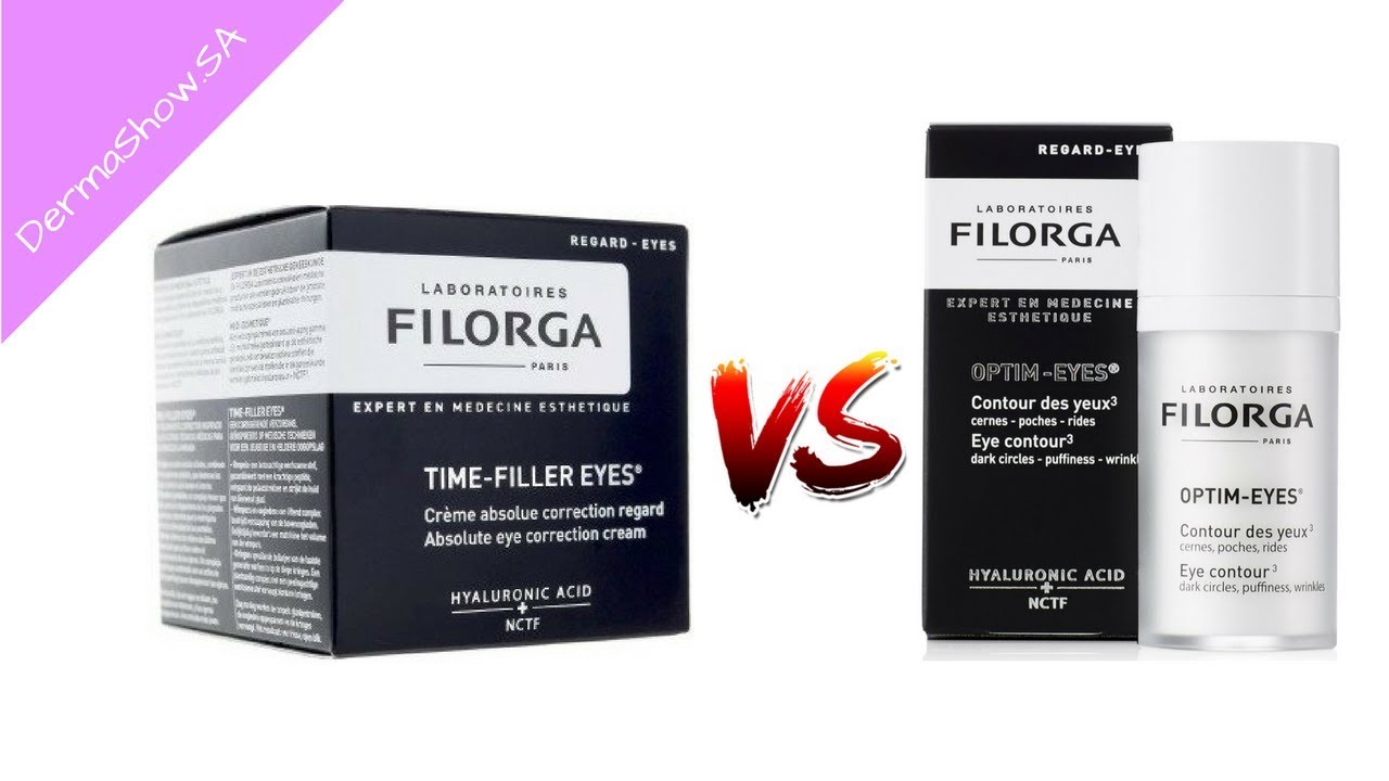 Filorga Optim Eyes vs Filorga Time Filler Eyes إيه الفرق بين كريمات فيلورجا لمدار العين؟؟