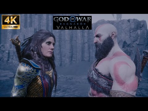 Kratos First Enters Valhalla Open Scene - God of War Ragnarök Valhalla DLC (4K 60fps)