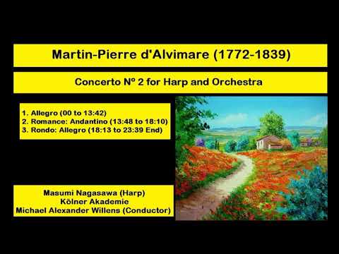 Martin-Pierre d'Alvimare (1772-1839) - Concerto Nº 2 for Harp and Orchestra