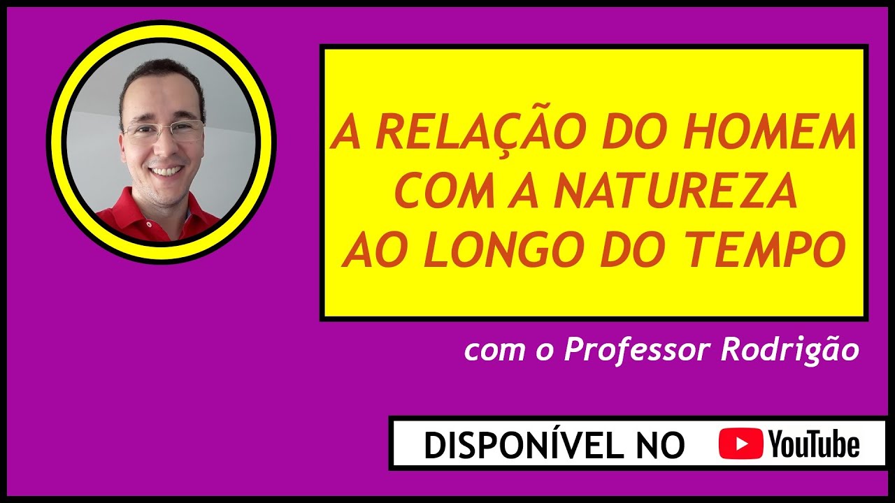 A relação do homem com a natureza ao longo do tempo