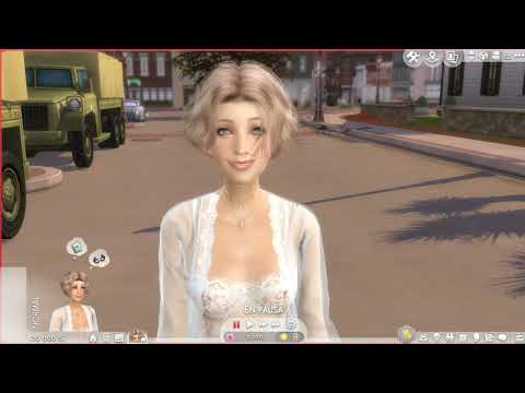 sims4 alpha cc style download blonde female Leslie Holland by Bonita100 Game Video Preview