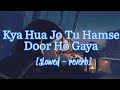 Kya Hua Jo Tu Hamse Door Ho Gya Roi Na Hart Touching Sad Song Lofi Slowed Reverb