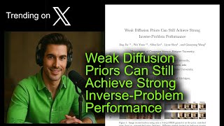 Weak Diffusion Priors Can Still Achieve Strong Inverse-Problem Performance