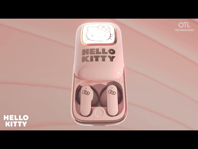 Vídeo relacionado con OTL Technologies Hello Kitty Slide TWS - Auriculares con Funda de Carga