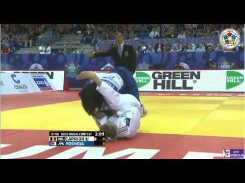 Judo 2015 Grand Slam Tyumen: Caprioriu (ROU) - Yoshida (JPN) [-57kg] final
