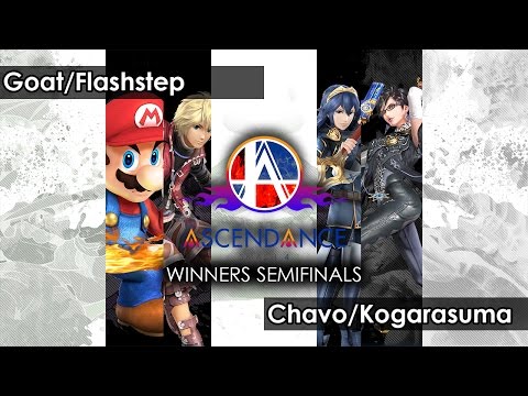 Smash 4: Goat/Flashstep V Chavo/Kogarasuma - Ascendance 27 Tournament SSB4