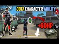 Free Fire jota character ability | Jota character ability | Jota character ability
