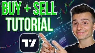 How To Execute Trades On TradingView | Order Entry + Price Ladder
