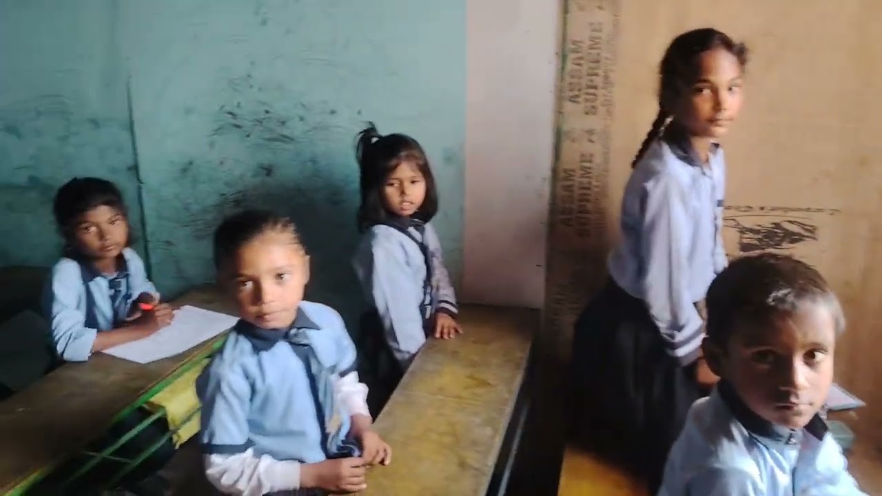 First day of annual examination in Talent Zone Public School.