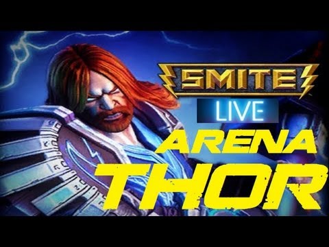 SMITE - Man Moding with THOR ( LIVE COMMENTARY )