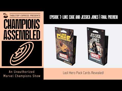 Final Luke Cage and Jessica Jones Cards Revealed 