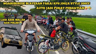 Download lagu NGABUBURIDE BLAYER BLAYER PAKAI KPH JOGJA STYLE 200CC || AUTO JADI PUSAT PERHATIAN🤣 mp3