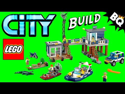 LEGO City Swamp Police Station 60069 Flash Speed Build - BrickQueen