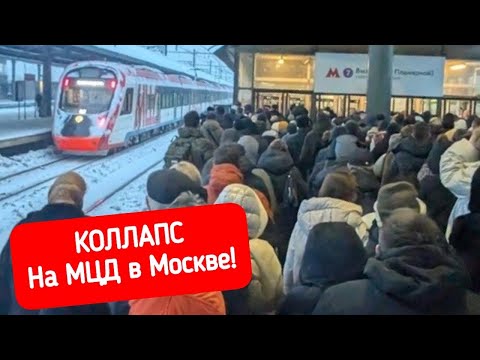 КОЛЛАПС В МОСКВЕ - Что происходит с МЦД?