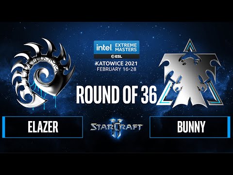 SC2 - Elazer vs. Bunny - IEM Katowice 2021: Round of 36
