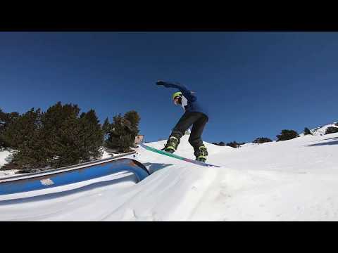 Chamrousse derniere session snow parc 2019