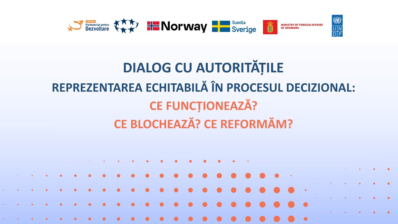 Evenimentul „Cum transformăm următoarele alegeri în procese cu adevărat incluzive?”