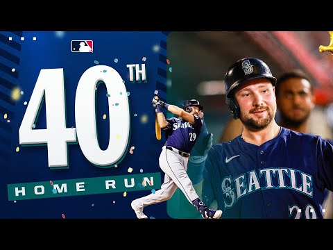 FIRST TO 40! Cal Raleigh EVAPORATES one 416 feet 😮‍💨