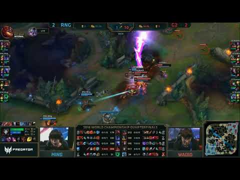 League of Legends - Perkz Annihilates Uzi Worlds 2018