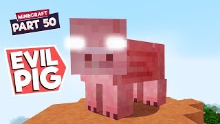 EVIL PIG BHEJA HAI HEROBRINE NE | MINECRAFT