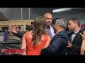 Stephanie McMahon Is Escorted Out Of The Arena Raw July 21 2014