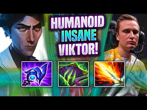 HUMANOID IS INSANE WITH VIKTOR! - FNC Humanoid Plays Viktor Mid vs Seraphine! | Season 2022