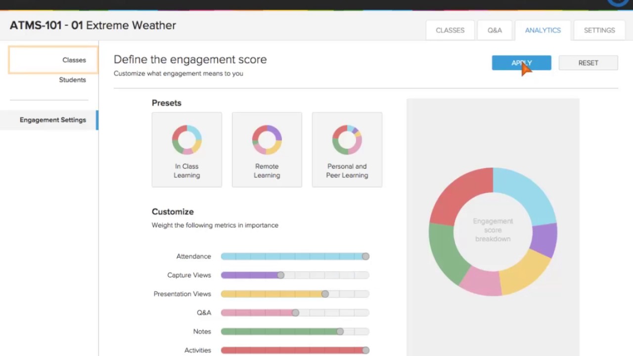 Ech360 Learner Analytics