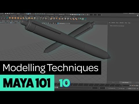 10 Maya Tutorial - Creating a Basic Object