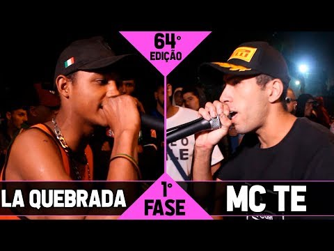 La Quebrada vs Mc te [1° FASE] - ESPECIAL SEMANA MUNICIPAL DO HIP HOP