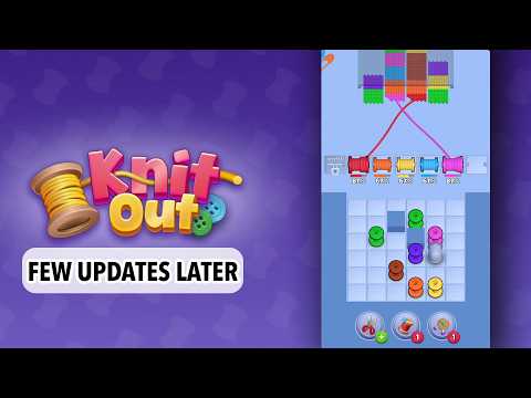 Knit Out Gameplay | New Mechanics & Levels Update! - YouTube