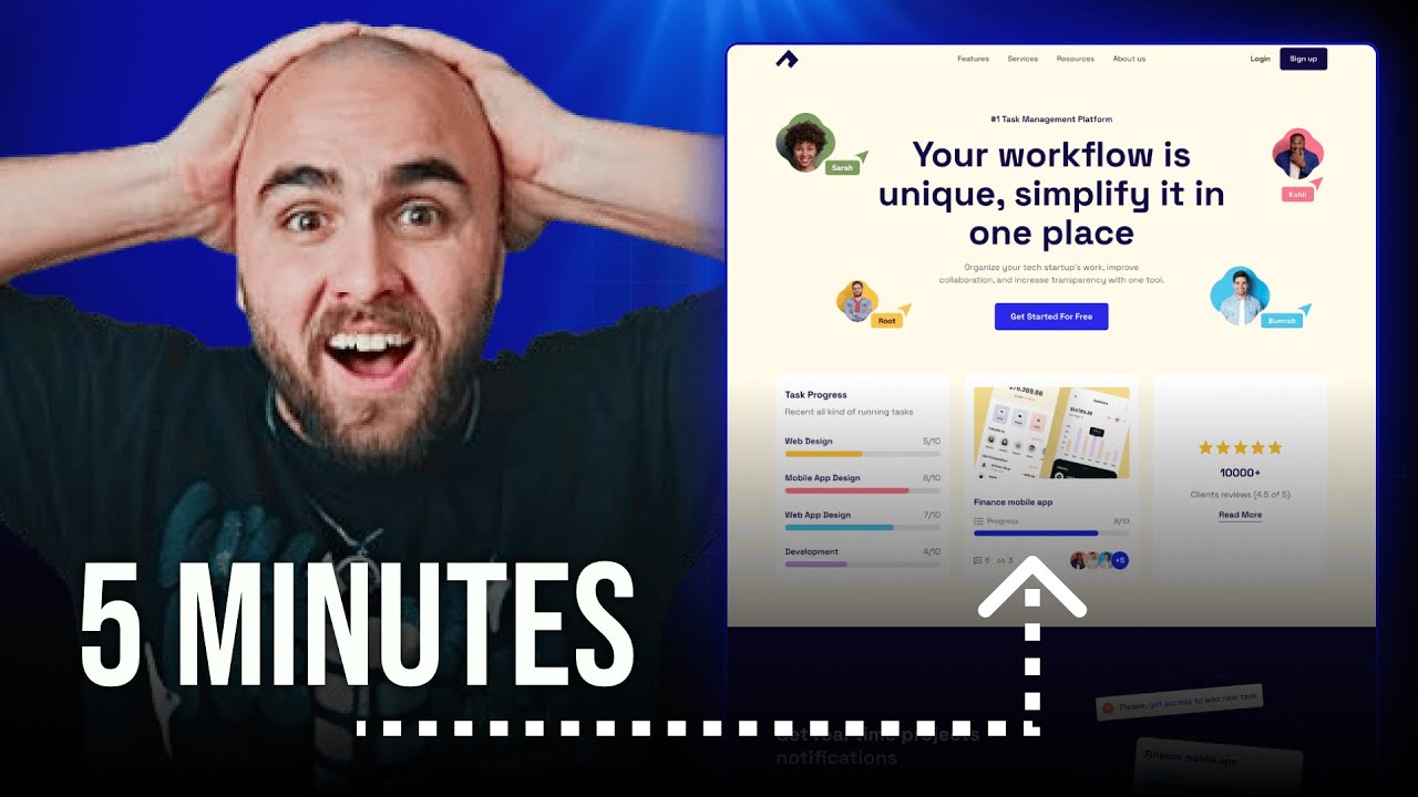 How to create new SaaS landing pages IN MINUTES with Webflow