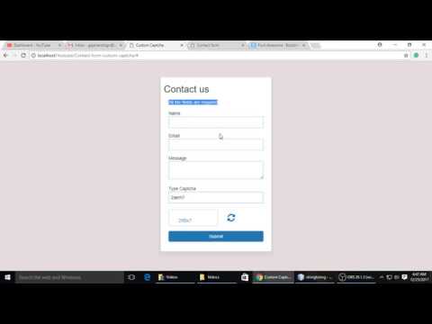 PHP & Mysql | Insert Contact Form Data