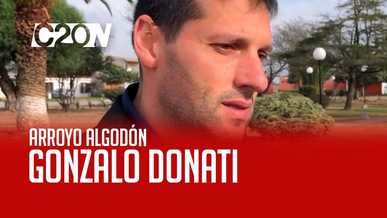 C20 Noticias | Arroyo Algodón - Gonzalo Donati