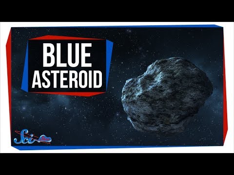 奇妙なブルーの小惑星にバズる (Buzzed By a Weird Blue Asteroid)