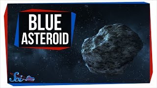 Buzzed By a Weird Blue Asteroid