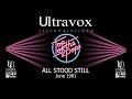 Ultravox 'All Stood Still' on Top of the Pops on 11th June, 1981