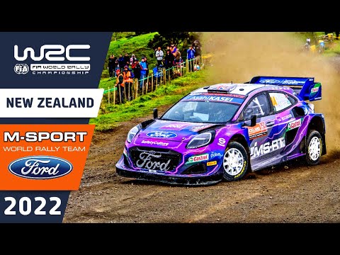 M-Sport Ford Rally Highlights Friday | WRC Repco Rally New Zealand 2022