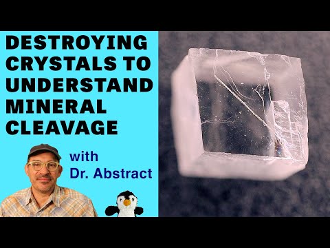 Identify mineral cleavage like a pro:  destruction, microscopes, and candy
