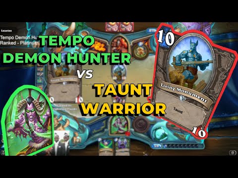 Versus TAUNT WARRIOR - BUDGET Tempo Demon Hunter climbing to Diamond (Part 6)