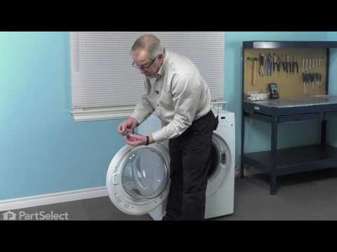Frigidaire Washer Repair - How to Replace the Door Striker (Frigidaire # 131763302)