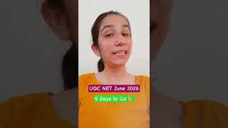9 Days to Go! UGC NET Education June 2026@InculcateLearning #ugcneteducation #ugcnet #exam