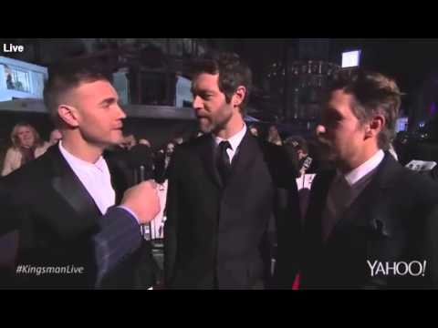 Take That - Red Carpet Interview (Kingsman: The Secret Service Premiere)