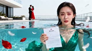 7 años de matrimonio; por su amante la empuja al lago, deja el divorcio y se va; él entra en pánico!