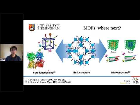 Dr Hamish Yeung Crystal Conversations - Formation and heterostructure control in MOFs