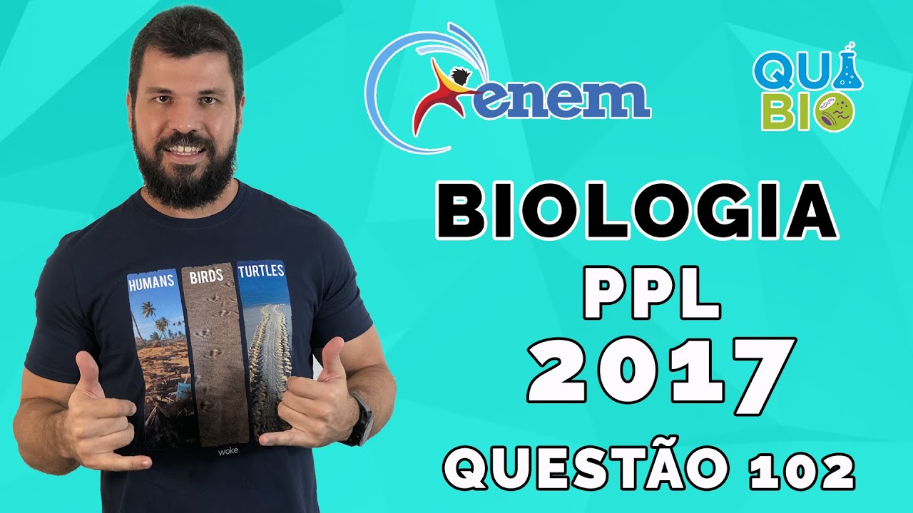 ENEM 2017 PPL - Questão 102 - O bioma brasileiro retratado na canção é caracterizado principalmente