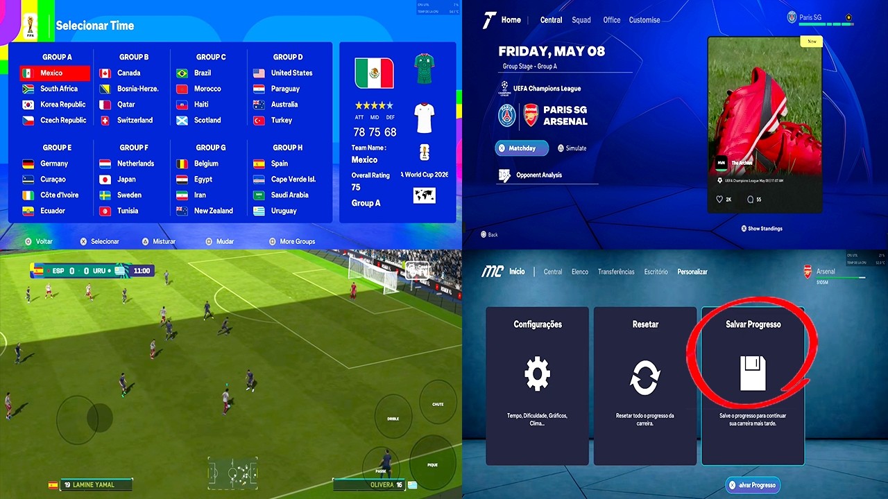 😱 YA SALIO NUEVA VERSION de FC 26 MOD FIFA 16 CON MODO CARRERA REALISTA, MUNDIAL 2026 Y MODO GUARDAR