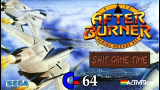 SHIT GAME TIME: AFTER BURNER "Europe" (C64 - Contains Swearing!)