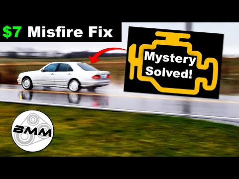 $7 fixed the MYSTERY MISFIRE in my 2001 E55 AMG