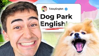 LEARN ENGLISH at the Dog Park! 🐶🌳 (beginner lesson)