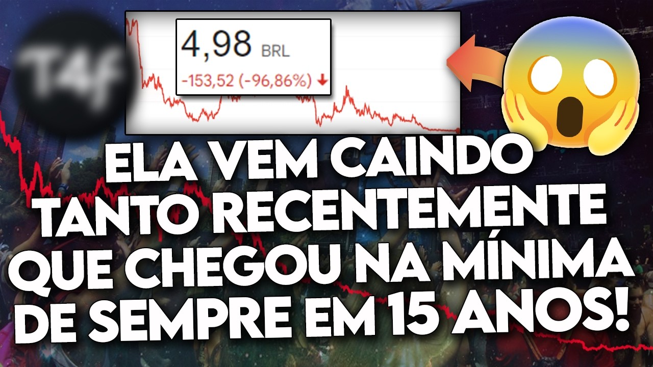 Conheça 10 AÇÕES que ESTÃO nas MÍNIMAS! (OPORTUNIDADE ou um GRANDE RISCO?) - TOP 10
